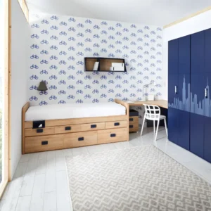 QUARTO JUVENIL COM CAMA DE GAVETAS