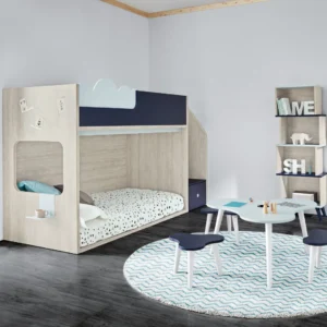 QUARTO INFANTIL DE BELICHE COM LIVREIROS