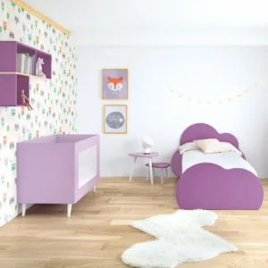 QUARTO INFANTIL COM BERÇO E CAMA INDIVIDUAL