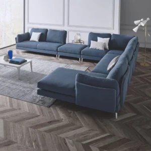 SOFÁ DE CANTO COM CHAISELONGUE LINK